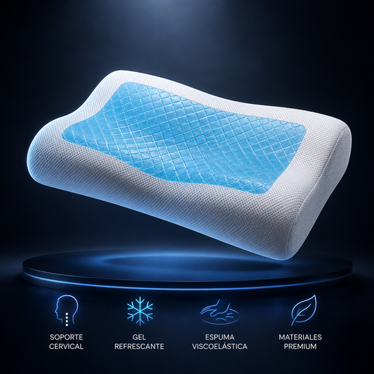 Almohada de Gel- Descansa con mayor frescura y comodidad