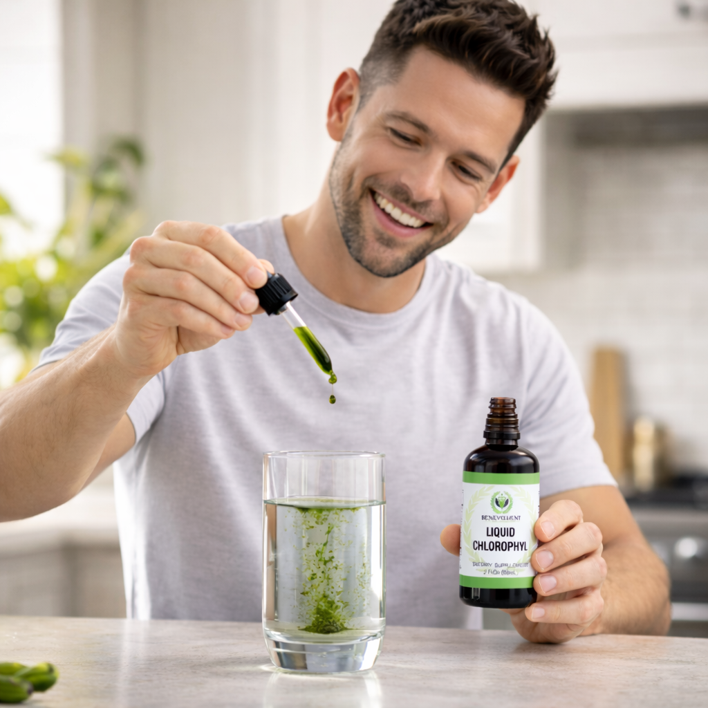 Clorofila Liquido- Reduce hinchazón y mejora tu digestión 🌿