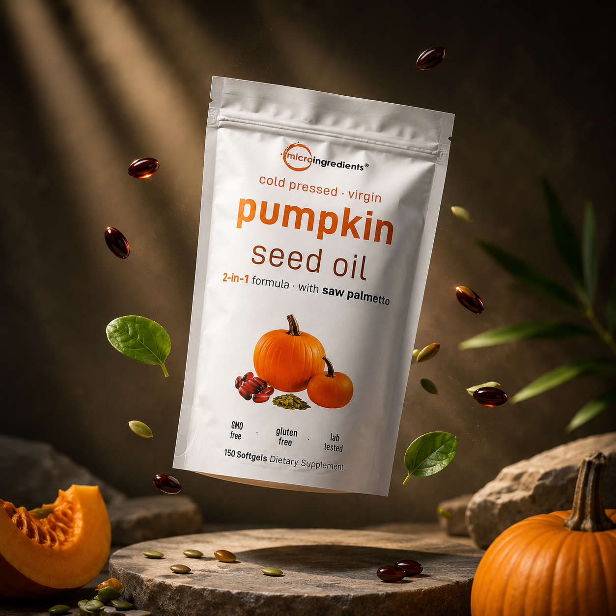 Aceite de semilla de calabaza- Apoyo natural para cabello y bienestar diario🌿
