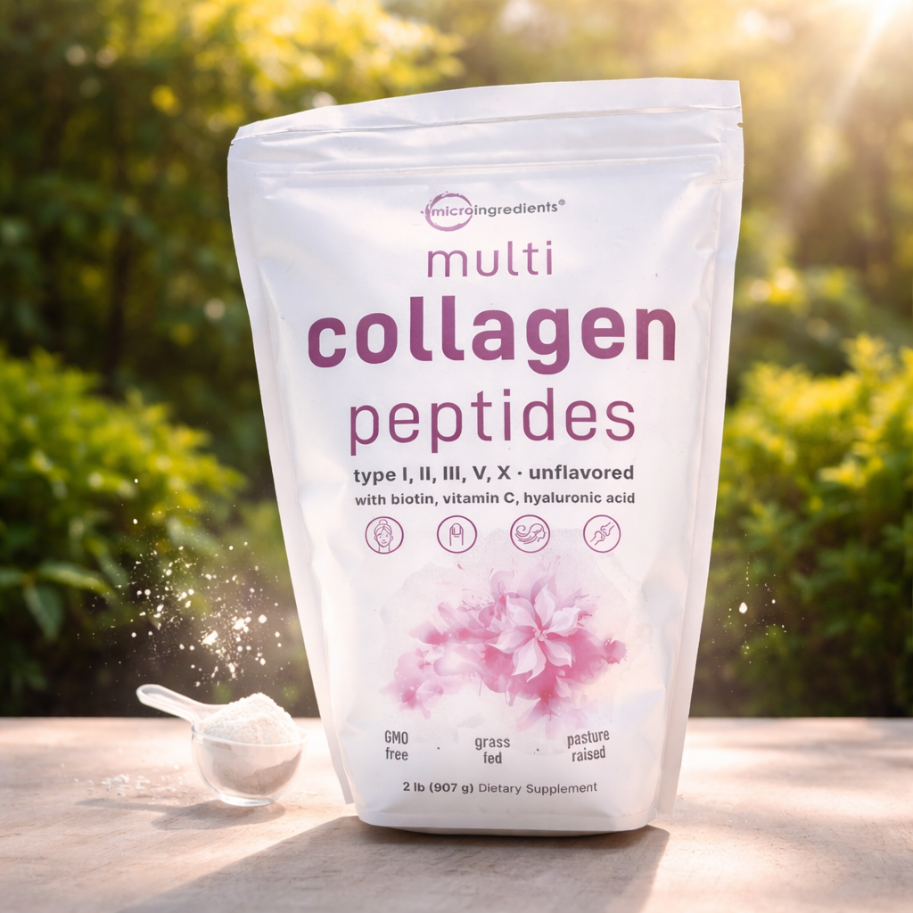 Multicollagen Peptides- Alivio, firmeza y belleza desde adentro.