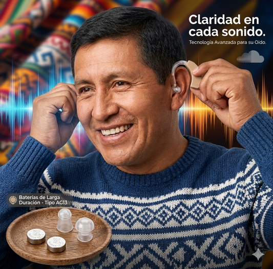 Audífono Amplificador -Escucha mejor con comodidad y discreción