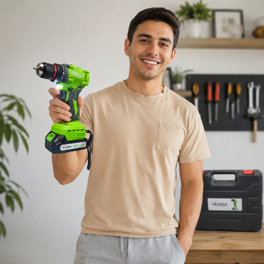 Taladro- Potencia inalámbrica para resolver todo en casa🧰