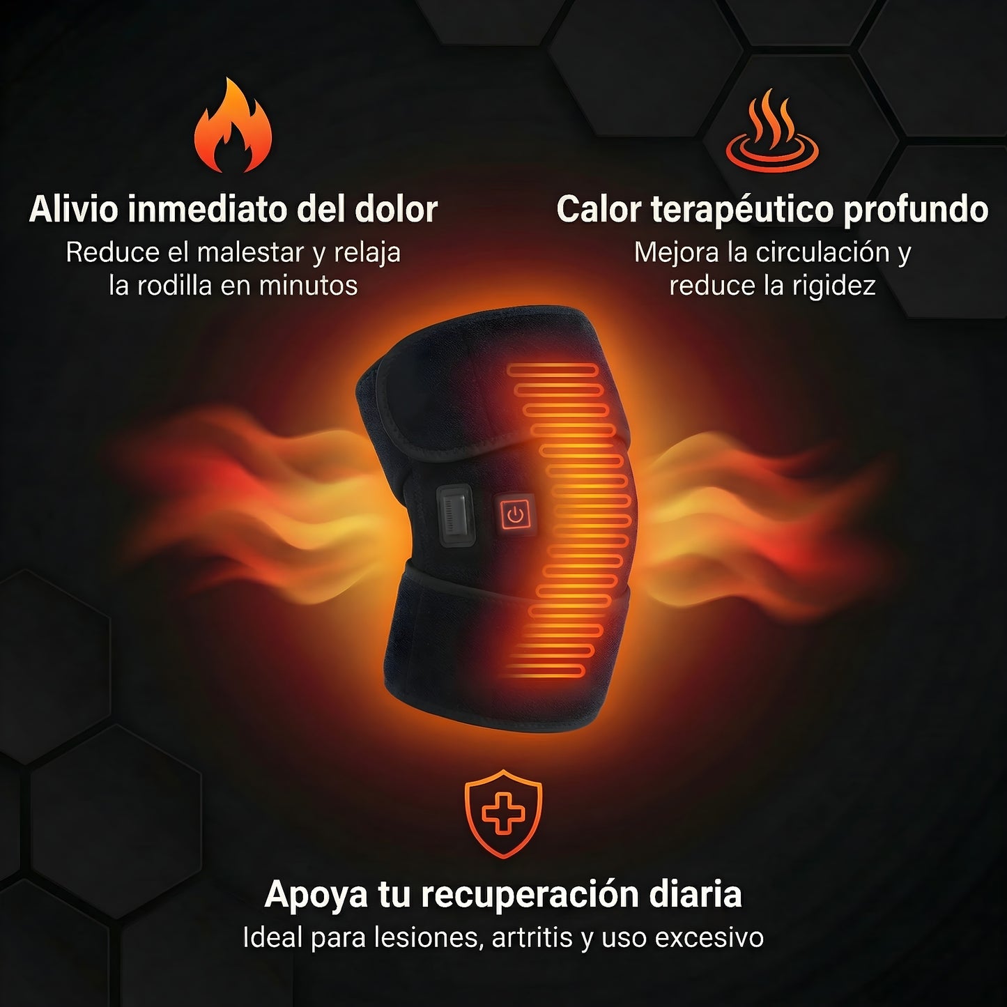 Rodillera térmica: Relaja, alivia y recupera tu rodilla